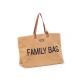 Childhome Family Bag Teddy Beige – utazótáska 55×40×18 cm