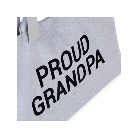 Utazótáska Grandpa Canvas Grey Childhome Grandpa Canvas Grey – utazótáska nagypapának 55×34×16 cm