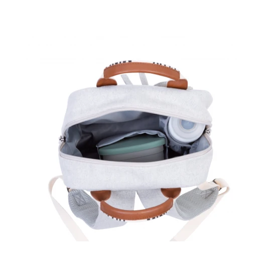 Childhome Mini Club Signature Off White – gyerek hátizsák 3–5 éveseknek