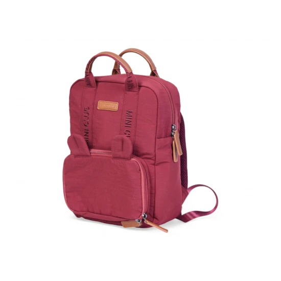 Childhome Mini Club Signature Burgundy – gyerek hátizsák 3–5 éveseknek