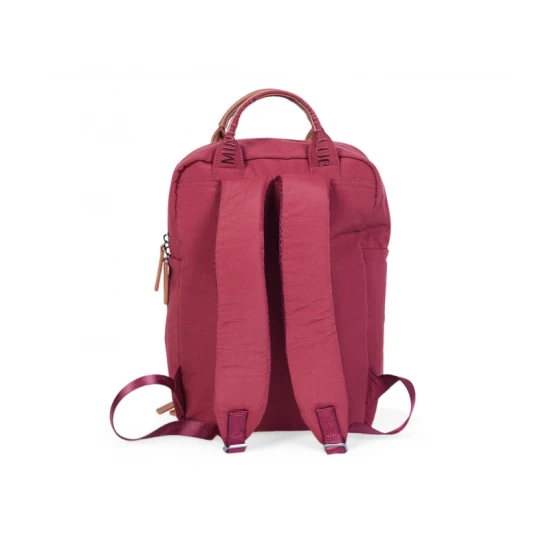 Childhome Mini Club Signature Burgundy – gyerek hátizsák 3–5 éveseknek