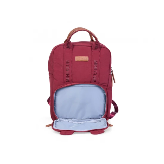 Childhome Mini Club Signature Burgundy – gyerek hátizsák 3–5 éveseknek