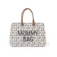 Childhome Mommy Bag Canvas Leopard – pelenkázó táska 55×30×40 cm