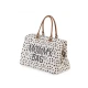 Childhome Mommy Bag Canvas Leopard – pelenkázó táska 55×30×40 cm