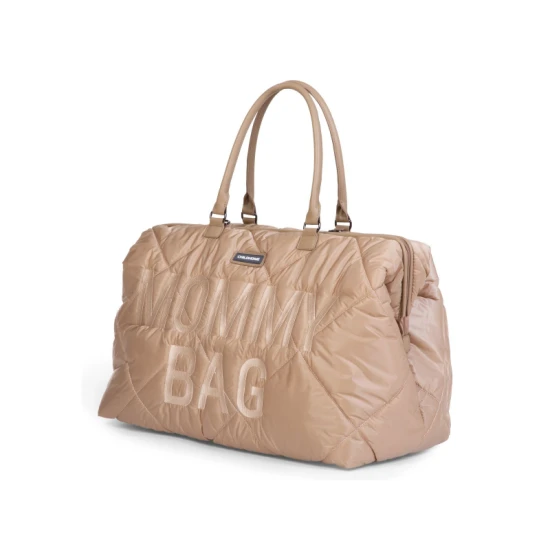 Pelenkázó táska Mommy Bag Puffered Beige Childhome Mommy Bag Puffered Beige – pelenkázó táska 55×30×40 cm