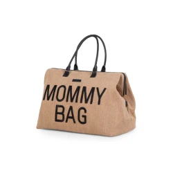 Pelenkázó táska Mommy Bag Raffia Look