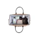 Childhome Mommy Bag Raffia Look – pelenkázó táska 55×30×40 cm