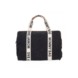 Pelenkázó táska Mommy Bag Canvas Black