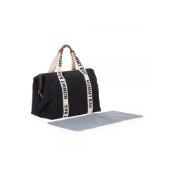 Pelenkázó táska Mommy Bag Canvas Black