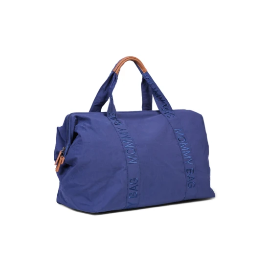 Childhome Mommy Bag Signature Urban Navy – pelenkázó táska 55×30×40 cm