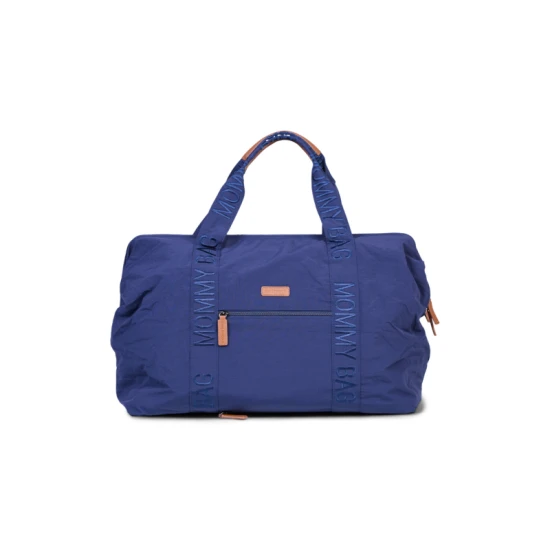 Childhome Mommy Bag Signature Urban Navy – pelenkázó táska 55×30×40 cm