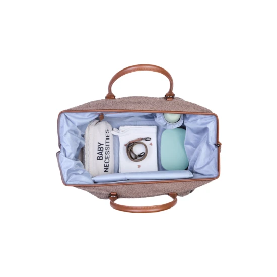Pelenkázó táska Mommy Bag Teddy Soft Brown Childhome Mommy Bag Teddy Soft Brown – pelenkázó táska 55×30×40 cm