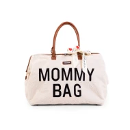 Pelenkázó táska Mommy Bag Teddy Off White