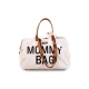Childhome Mommy Bag Teddy Off White – pelenkázó táska 55×30×40 cm