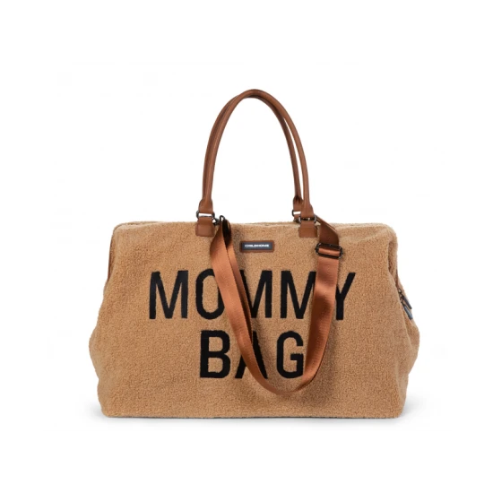 Pelenkázó táska Mommy Bag Teddy Beige Childhome Mommy Bag Teddy Beige – pelenkázó táska 55×30×40 cm