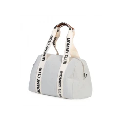 Pelenkázó táska Mommy Club Signature Canvas Off White