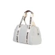 Pelenkázó táska Mommy Club Signature Canvas Off White Childhome Mommy Club Signature Canvas Off White – pelenkázó táska 38×27×21 cm