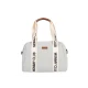 Pelenkázó táska Mommy Club Signature Canvas Off White Childhome Mommy Club Signature Canvas Off White – pelenkázó táska 38×27×21 cm