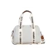 Pelenkázó táska Mommy Club Signature Canvas Off White Childhome Mommy Club Signature Canvas Off White – pelenkázó táska 38×27×21 cm