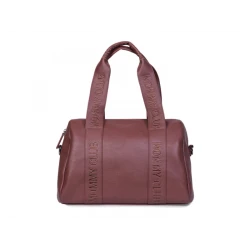 Pelenkázó táska Mommy Club Signature Vegan Leather Dark Brown