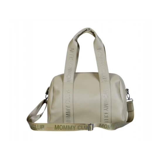 Pelenkázó táska Mommy Club Signature Vegan Leather Green Childhome Mommy Club Signature Vegan Leather Green – pelenkázó táska 38×27×21 cm