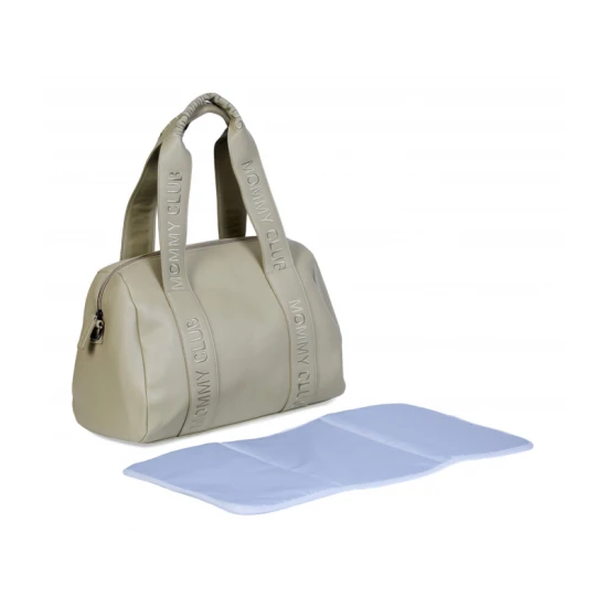 Pelenkázó táska Mommy Club Signature Vegan Leather Green Childhome Mommy Club Signature Vegan Leather Green – pelenkázó táska 38×27×21 cm