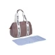 Childhome Mommy Club Signature Teddy Soft Brown – pelenkázó táska 38×27×21 cm
