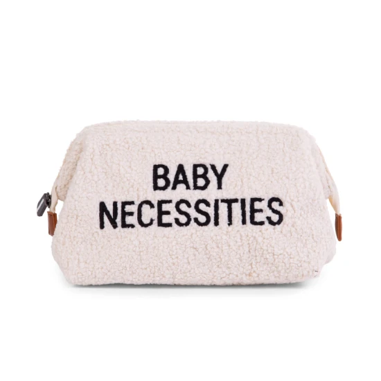 Childhome Baby Necessities Teddy Off White – neszesszer 27×13×15 cm
