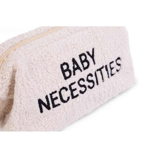 Childhome Baby Necessities Teddy Off White – neszesszer 27×13×15 cm