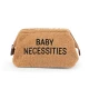 Childhome Baby Necessities Teddy Beige – neszesszer 27×13×15 cm