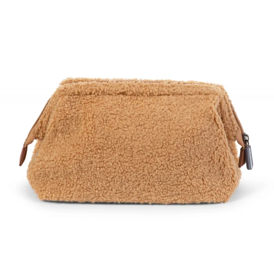 Childhome Baby Necessities Teddy Beige – neszesszer 27×13×15 cm
