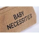 Childhome Baby Necessities Teddy Beige – neszesszer 27×13×15 cm
