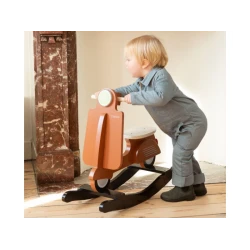 Fa hinta-robogó Rust Black