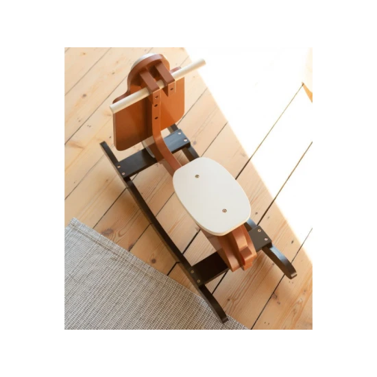 Fa hinta-robogó Rust Black Childhome Rust Black – fa hinta-robogó gyerekeknek