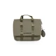 Iskolatáska Canvas Khaki Childhome Canvas Khaki – iskolatáska fényvisszaverő esővédővel 39×31×12 cm