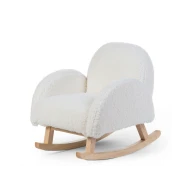 Gyerek hintafotel Teddy Off White