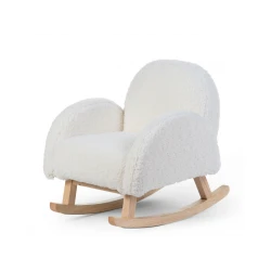 Gyerek hintafotel Teddy Off White