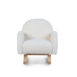 Gyerek hintafotel Teddy Off White