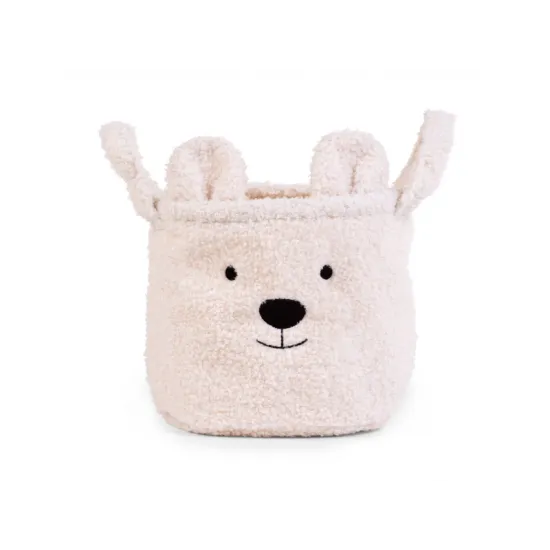 Teddy játékkosár törtfehér 25x20x20 cm Teddy játékkosár törtfehér 25x20x20 cm