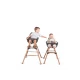 2 az 1-ben szék Evolu 2 Natural / Antracit Childhome 2 az 1-ben szék Evolu 2 Natural/Antracit CHEVOCHNA