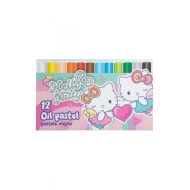 Zsírkréta Hello Kitty Pastel Pink 12 db