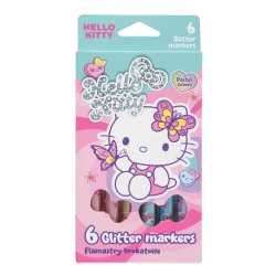 Csillogó jelzők Hello Kitty Pastel Pink 6 db