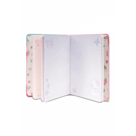B6 jegyzetfüzet 3D figurával rózsaszín Hello Kitty Pastel Pink