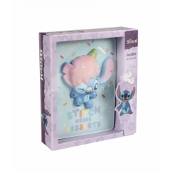 B6 notebook 3D karakterrel Desszert Stitch Pasztell B6 notebook 3D karakterrel Desszert Stitch Pasztell