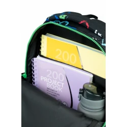 Iskolatáska Jerry 38 cm Hello Kitty Neon Black