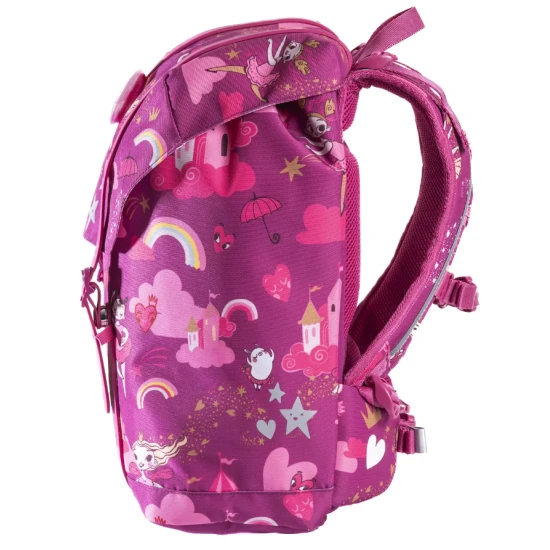 Frii of Norway Iskolatáska Ballerina Dark Pink 22l A világos iskolatáska Ballerina Dark Pink tökéletesen illeszkedik egy kis diák hátára.