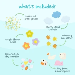 Kiegészítők az érzékszervi palackhoz Farm