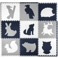 Játszószőnyeg Puzzle XXL Forest 1,8 x 1,8 m Játszószőnyeg Puzzle XXL Forest 1,8 x 1,8 m