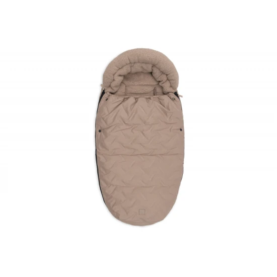 Jollein Babakocsi lábzsák Embossed Milky Coffee