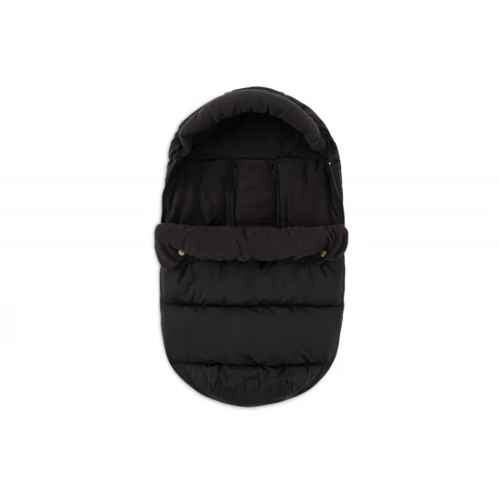 Babazsák az autósüléshez Puffed Black Jollein Babazsák az autósüléshez Puffed Black